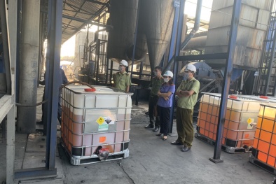 Bắc Giang: Tiêu huỷ hơn 11 nghìn lít xăng kém chất lượng 